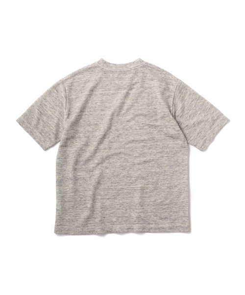 SHIPS(シップス)の「SU: ヨーロピアンリネン ボックス ポケット Tシャツ(Tシャツ/カットソー・メンズ・ブラック/ネイビー/グレー/グリーン・SMALL/MEDIUM/LARGE)」の6枚目の写真