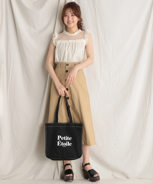 Heather(ヘザー)の「チュールキリカエブラウス 839765(シャツ/ブラウス・レディース・ホワイト/ブラック/ベージュ・FREE)」の18枚目の写真