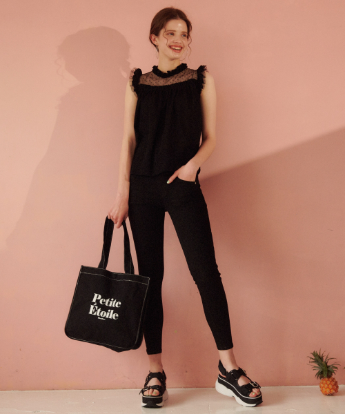 Heather(ヘザー)の「チュールキリカエブラウス 839765(シャツ/ブラウス・レディース・ホワイト/ブラック/ベージュ・FREE)」の16枚目の写真