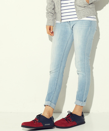 BIRKENSTOCK | 【2014春夏コレクション バイカラースニーカータイプシューズ】MONTANA/モンタナ バーンレッド×ブルー（WOMEN）(スニーカー)