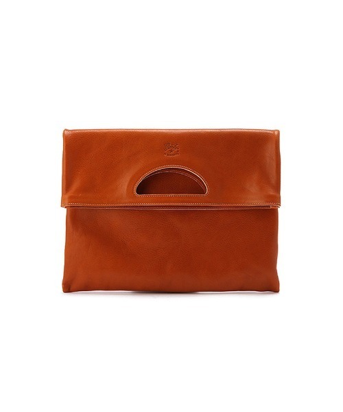 IL BISONTE(イルビゾンテ)の「IL BISONTE /クラッチバッグ/ ORIGINAL LEATHER(クラッチバッグ・レディース・ブラック/ダークブラウン/ライトブラウン/ナチュラル・FREE)」の3枚目の写真