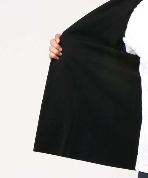 ATTACHMENT（アタッチメント）の「Ry/Nyストレッチポンチ　３Bジャケット（テーラードジャケット・メンズ・グレー系その他/ブラック・2/3/1）」の5枚目の写真