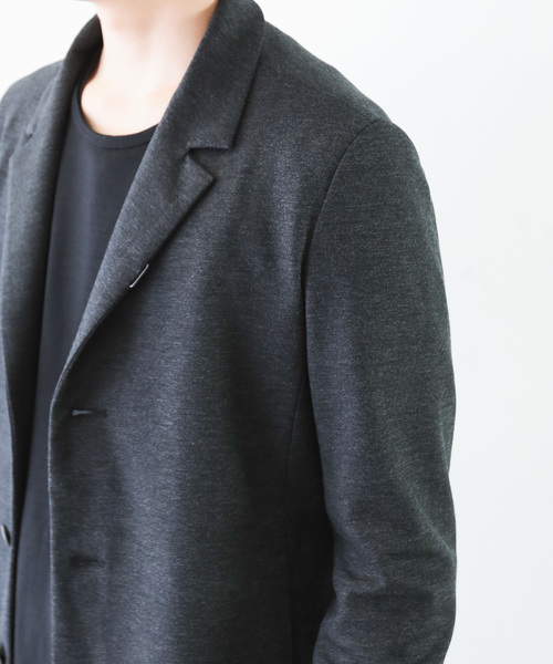 ATTACHMENT（アタッチメント）の「Ry/Nyストレッチポンチ　３Bジャケット（テーラードジャケット・メンズ・グレー系その他/ブラック・2/3/1）」の13枚目の写真