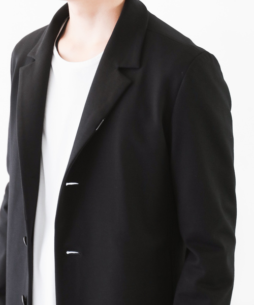 ATTACHMENT（アタッチメント）の「Ry/Nyストレッチポンチ　３Bジャケット（テーラードジャケット・メンズ・グレー系その他/ブラック・2/3/1）」の18枚目の写真