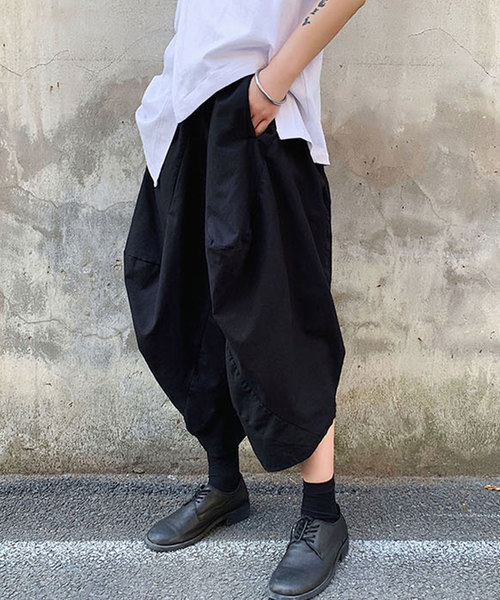 MGV（エムジーヴィー）の「【MGV】リラックスHAKAMAバルーンパンツ（その他パンツ・メンズ・ブラック・MEDIUM/LARGE）」の6枚目の写真