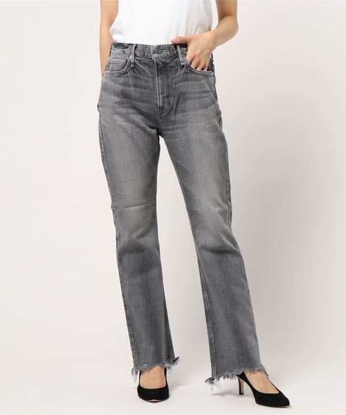 VERMEIL par iena(ヴェルメイユパーイエナ)の「【UPPER HIGHTS/アッパーハイツ】The Shoe(デニムパンツ・レディース・シルバー・23/24/25/26/22)」の4枚目の写真