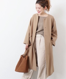 ビシュウメルトンフレアーコート