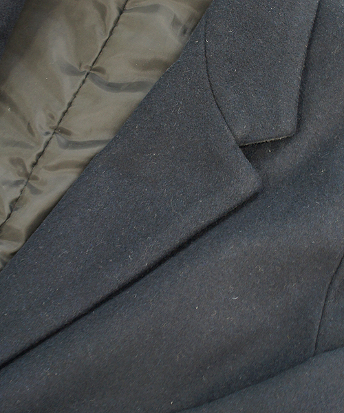 CIAOPANIC（チャオパニック）の「《WEB限定》【1 to 10 people】メルトンチェスターコート（チェスターコート・メンズ・ブラック/ネイビー/キャメル・LARGE/MEDIUM/SMALL）」の13枚目の写真