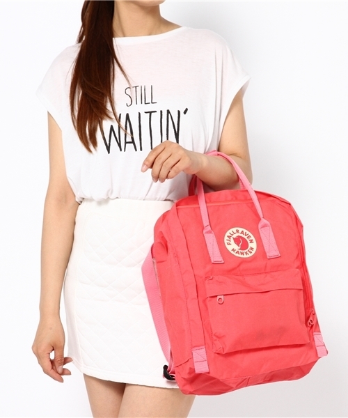 Khaju（カージュ）の「FJALL RAVEN:バッグパック①（バックパック/リュック・レディース・ピンク/イエロー/ブラック/ライトブルー・ONE SIZE）」の5枚目の写真