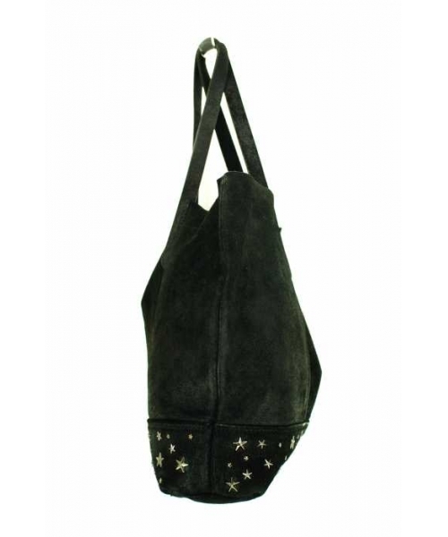 DIESEL スタッズ トートバッグ DIESEL ディーゼル デニムトートバッグ レザー スタッズ