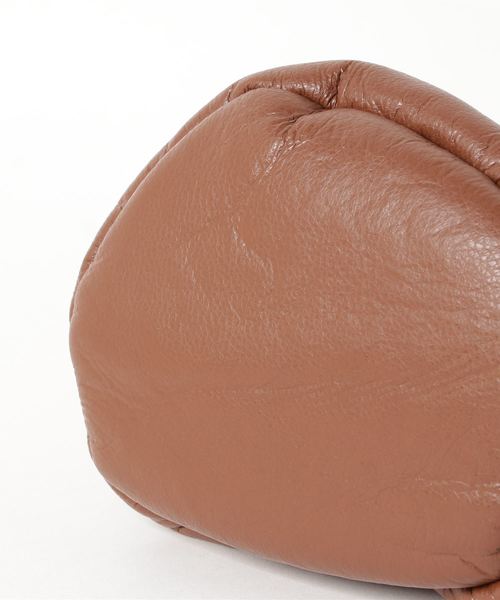 Aunt Marie's（アントマリーズ）の「AUNT MARIE'S フェイクムートン ミニトートバッグ（トートバッグ・レディース・ブラウン/ブラック/ホワイト・FREE）」の20枚目の写真