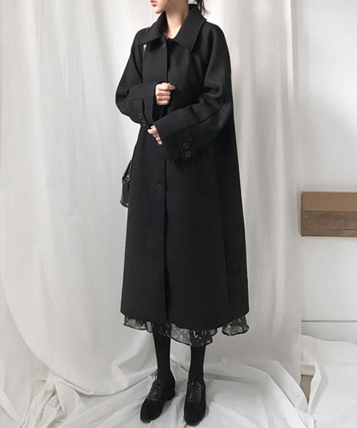 【希少】ドルチェ&ガッバーナ チェスターコート パープル ペイズリー柄 羊毛 lnmz07h_4.jpg