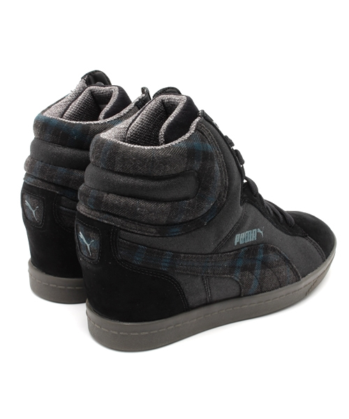 PUMA（プーマ）の「プーマビッキー ウェッジ チェッカー （WOMEN) - modern sports（スニーカー・レディース・ブラック・23cm/25.5cm/23.5cm/22.5cm/24.5cm/24cm/25cm）」の8枚目の写真