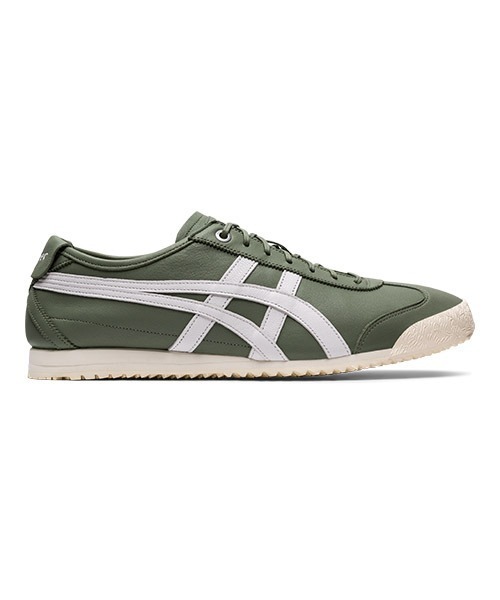 Onitsuka Tiger（オニツカタイガー）の「MEXICO 66 SD / メキシコ 66 エスディー（スニーカー・レディース・イエロー/アイボリー/ピンク/ブラック/ホワイト×グリーン/ホワイト系その他/ベージュ系その他2/ブラック×ホワイト/グレー/ベージュ系3/カーキ/ホワイト系その他2/ベージュ系その他/クリーム/ベージュ系その他3/ベージュ系その他4/ホワイト系その他4/ベージュ系その他5/ブルー系その他/ホワイト×ホワイト/ベージュ系その他6/イエロー系その他/ベージュ系7/ベージュ系8/ベージュ系/ブラウン系その他/グリーン系その他/ベージュ系1/ベージュ系4/ホワイト系その他5・23/24/25/26/27/28/25.5/26.5/27.5/24.5/23.5/22.5/28.5/29/30/31）」の2枚目の写真