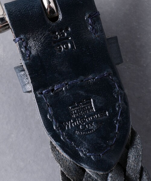 UNITED ARROWS(ユナイテッドアローズ)の「<Whitehouse Cox(ホワイトハウスコックス)> MESH BELT 28mm/ベルト(ベルト・メンズ・ブラック/ベージュ/ダークブラウン/ネイビー・36inch/30inch/32inch/34inch/38inch/28inch)」の7枚目の写真
