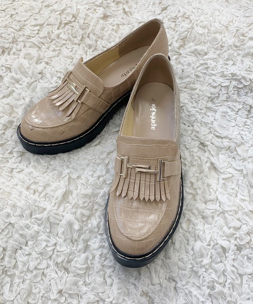 apres jour（アプレジュール）の「厚底ビットローファー【ZOZOTOWN限定アイテム】（パンプス・レディース・ブラック/ダークブラウン/モカ・LARGE/X-LARGE/SMALL/MEDIUM）」の3枚目の写真