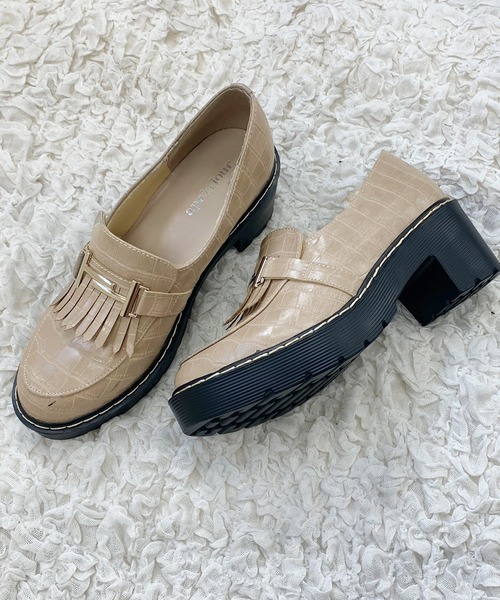 apres jour（アプレジュール）の「厚底ビットローファー【ZOZOTOWN限定アイテム】（パンプス・レディース・ブラック/ダークブラウン/モカ・LARGE/X-LARGE/SMALL/MEDIUM）」の4枚目の写真