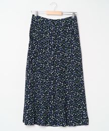 THE SHINZONE/シンゾーン　フラワープリントスカート　FLWR PRINT SKIRT