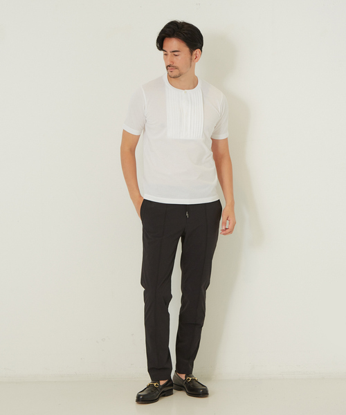 DESIGNWORKS(デザインワークス)の「パッカブル4WAYストレッチパンツ(スラックス・メンズ・ブラック/ベージュ・44/48/50/46)」の19枚目の写真