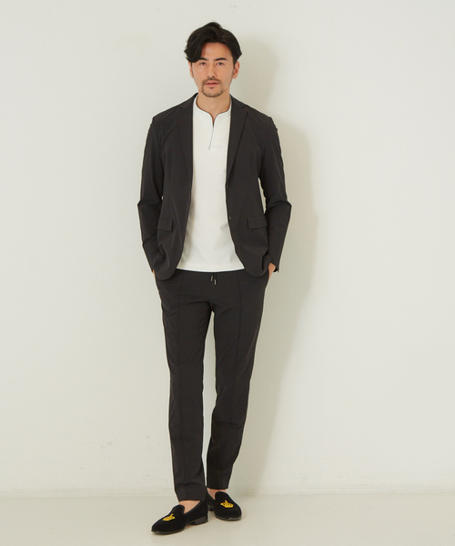 DESIGNWORKS(デザインワークス)の「パッカブル4WAYストレッチパンツ(スラックス・メンズ・ブラック/ベージュ・44/48/50/46)」の20枚目の写真