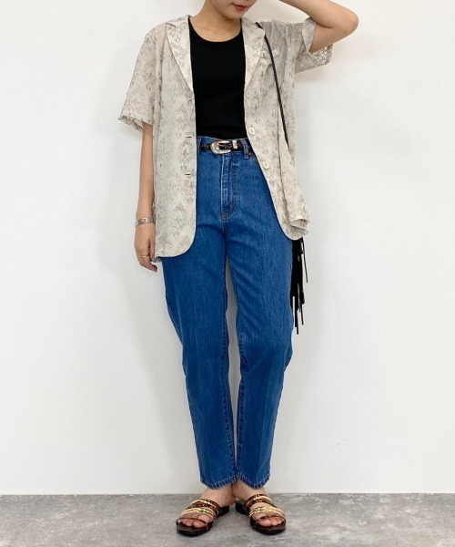 PAGEBOY(ページボーイ)の「レーステーラーシャツ(シャツ/ブラウス・レディース・ブラック/オフホワイト/グレイッシュベージュ・FREE)」の9枚目の写真