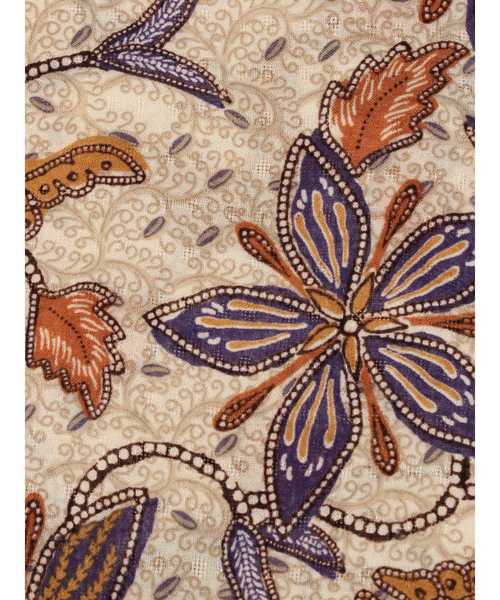 Ungrid（アングリッド）の「バティックプリントスカーフ（バンダナ/スカーフ・レディース・ブラック/ベージュ・FREE）」の4枚目の写真