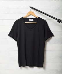 /サーマル半袖VネックTシャツ/
