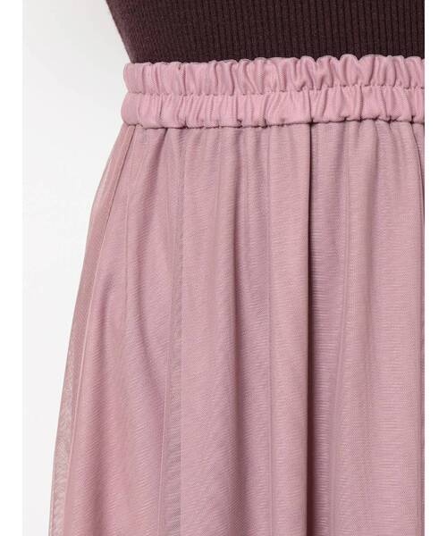 dazzlin(ダズリン)の「コルセットチュールスカート(スカート・レディース・パープル/ブラウン/オフホワイト・FREE)」の22枚目の写真