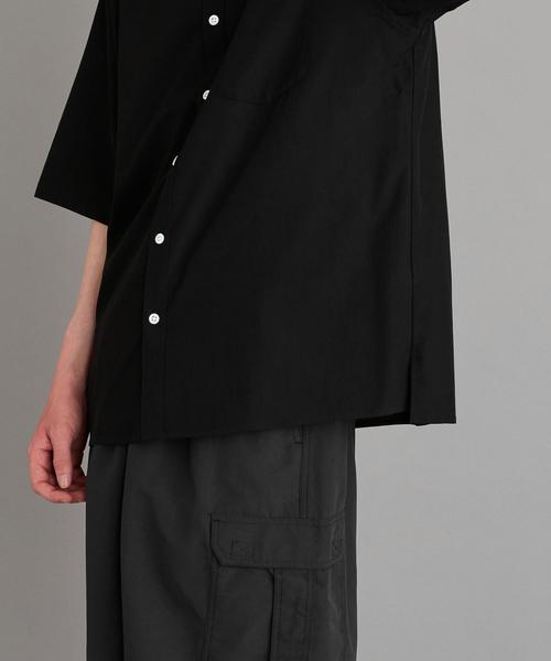 Steven Alan(スティーブンアラン)の「<Steven Alan> RYN/TWL BOX BAND COLLAR SHIRT-BOLD/シャツ(シャツ/ブラウス・メンズ・モカ/ブラック・X-LARGE/LARGE/SMALL/MEDIUM)」の4枚目の写真