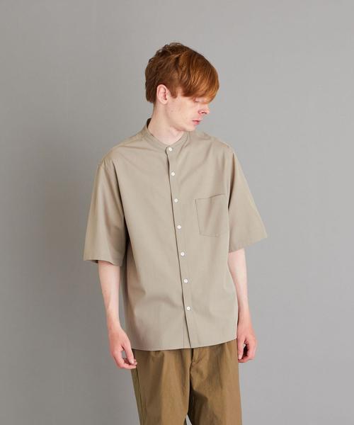 Steven Alan(スティーブンアラン)の「<Steven Alan> RYN/TWL BOX BAND COLLAR SHIRT-BOLD/シャツ(シャツ/ブラウス・メンズ・モカ/ブラック・X-LARGE/LARGE/SMALL/MEDIUM)」の20枚目の写真