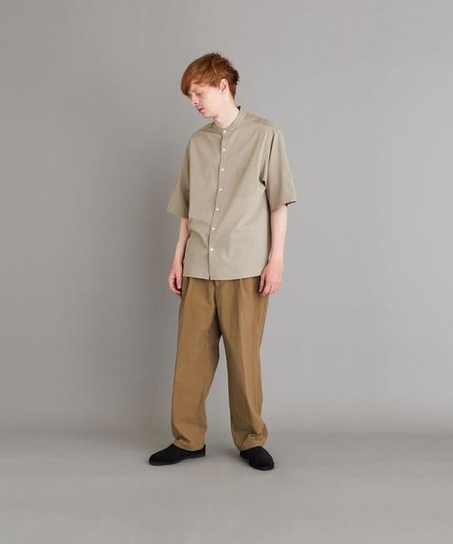 Steven Alan(スティーブンアラン)の「<Steven Alan> RYN/TWL BOX BAND COLLAR SHIRT-BOLD/シャツ(シャツ/ブラウス・メンズ・モカ/ブラック・X-LARGE/LARGE/SMALL/MEDIUM)」の19枚目の写真