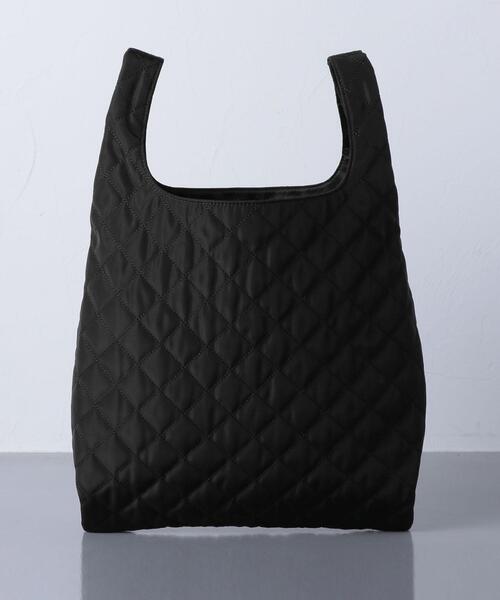 UNITED ARROWS(ユナイテッドアローズ)の「UWSC キルティング ショッパーバッグ(ハンドバッグ・レディース・ブラック/オリーブ・FREE)」の11枚目の写真