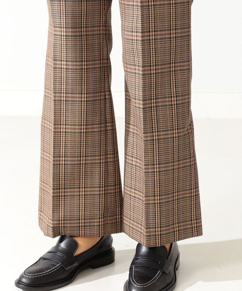 未使用Demi-Luxe BEAMS / チェック キュロットパンツ Demi-Luxe BEAMS（デミルクス ビームス）ワイド キュロット