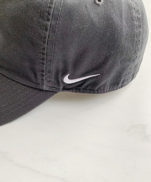 神希少】NIKE 日本製 80s キャップ デッドストック 刺繍 グレー