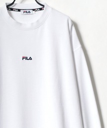 FILA/フィラ 別注 オーバーサイズ カレッジロゴ スウェット レディース メンズ トレーナー