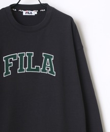 FILA/フィラ 別注 オーバーサイズ カレッジロゴ スウェット レディース メンズ トレーナー