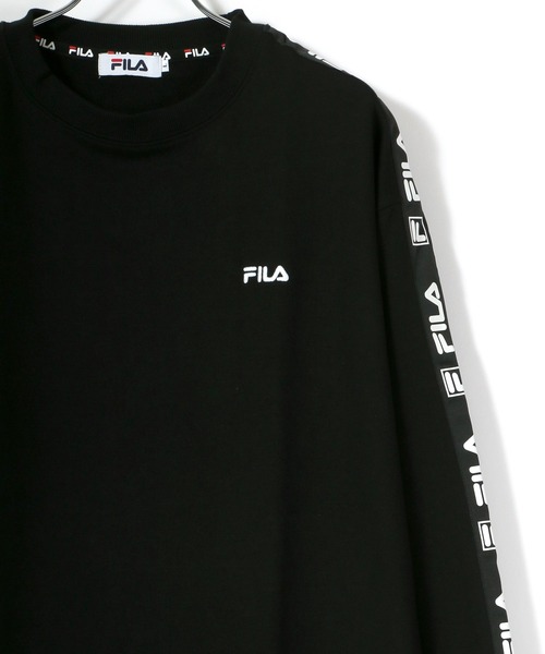 FILA（フィラ）の「FILA/フィラ 別注 オーバーサイズ カレッジロゴ スウェット レディース メンズ トレーナー（スウェット・メンズ・ブラック系その他2/ホワイト/ベージュ/ブラック系その他/ホワイト系その他/ベージュ系その他/ブラック/ホワイト系その他2/グリーン系その他/ネイビー/オートミール/グリーン系その他2/ダークグリーン/スミクロ・LL/M/L）」の8枚目の写真