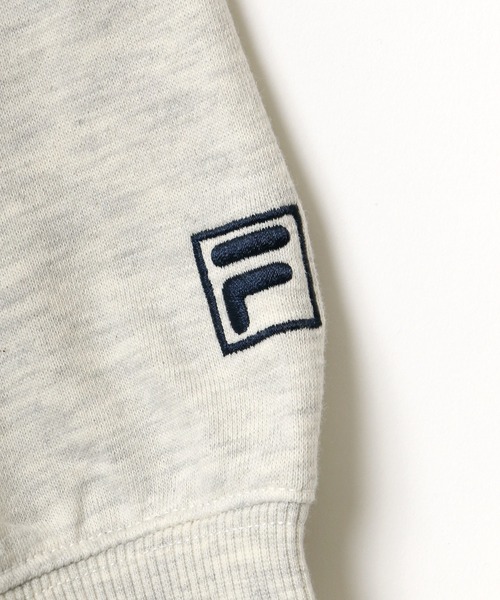 FILA（フィラ）の「FILA/フィラ 別注 オーバーサイズ カレッジロゴ スウェット レディース メンズ トレーナー（スウェット・メンズ・ブラック系その他2/ホワイト/ベージュ/ブラック系その他/ホワイト系その他/ベージュ系その他/ブラック/ホワイト系その他2/グリーン系その他/ネイビー/オートミール/グリーン系その他2/ダークグリーン/スミクロ・LL/M/L）」の20枚目の写真