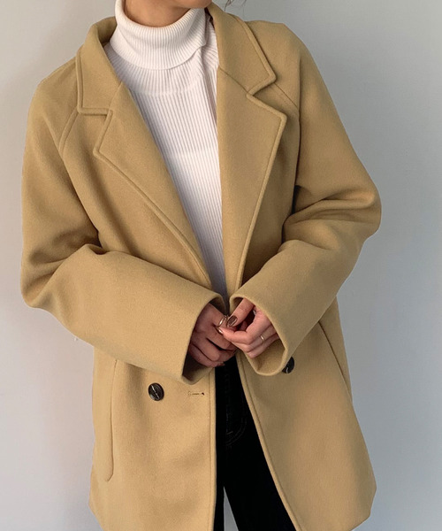 ⭐︎美品⭐︎M-PREMIER チェスターコート サイズ36 ベージュ 美品 M-PREMIER チェスターコート ベージュ サイズ36*XC1550