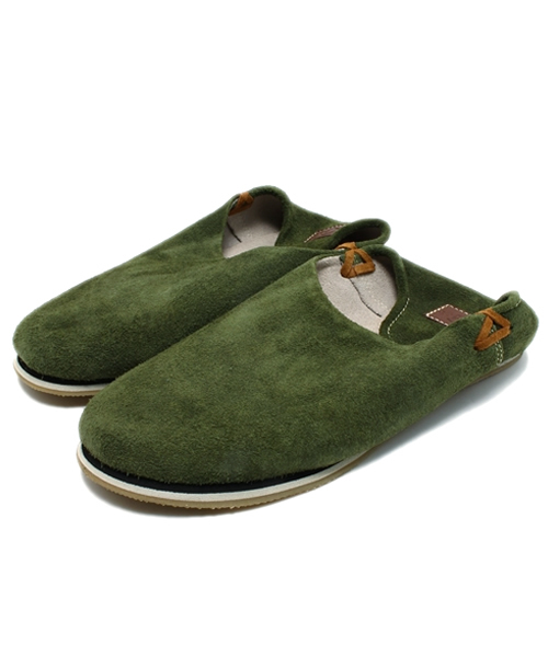 チャイハネ（チャイハネ）の「【チャイハネ】スエードMEN'Sバブーシュ27cm（スニーカー・メンズ・ベージュ/ブルー/ブラウン/グリーン/グレー/ダークブラウン・FREE）」の5枚目の写真