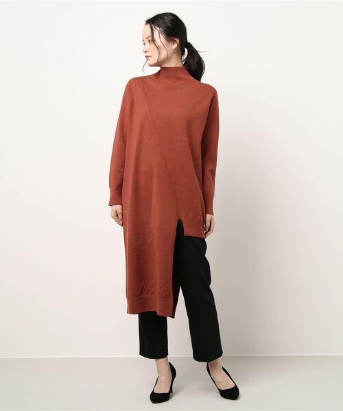 Sugar ワンピース ドレス セール Store ティテ インザ ストア のファッション ワンピース The サイドスリットハイネック The 長袖ニットワンピース ワンピース Tite Rose シュガーローズ In