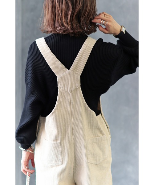 Bonjour Sagan（ボンジュールサガン）の「リブドルマンプルオーバー（ニット/セーター・レディース・ブラック/グリーン/アイボリー/イエロー・FREE）」の10枚目の写真