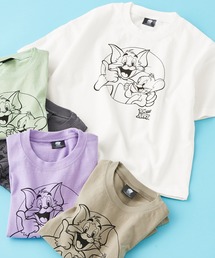 Anchor Smith（アンカー スミス）の「【 TOM&JERRY / トムとジェリー 】 プリントビックシルエット クルーネック 半袖カットソー キッズ（Tシャツ/カットソー・キッズ）」