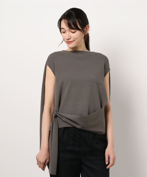 emmi atelier - emmi エミアトリエ　ニット リブ グレー vネック セット 楽天市場】(SALE50%OFF) emmi atelier エミ アトリエ クロス