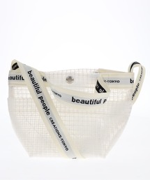beautiful people | beautiful people “PLAID VINYL LOGO TAPE MIN”ショルダーバッグ(ショルダーバッグ)