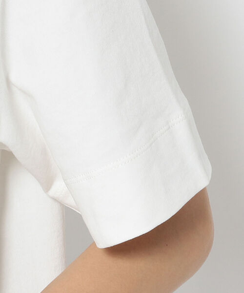 AVIREX（アヴィレックス）の「サイドジップ ワッペンプルオーバー/ SIDE ZIP WAPPEN PULL OVER（Tシャツ/カットソー・レディース・オフホワイト/オレンジ/ブラック・FREE）」の15枚目の写真