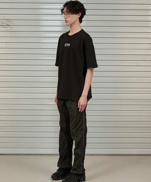 OY(オーワイ)の「『OY/オーワイ』TEXTURE LOGO T/テクスチャーロゴ Tシャツ 半袖 ハーフスリーブカットソー(Tシャツ/カットソー・メンズ・ホワイト/ブラック・FREE)」の19枚目の写真