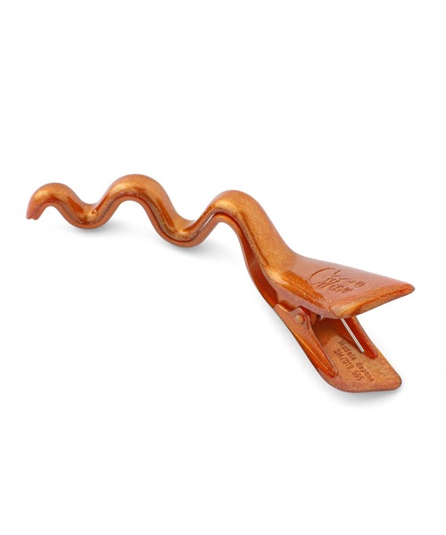 ANEMONE（アネモネ）の「ドイツ製C-Waveヘアクリップ（バレッタ/ヘアクリップ・レディース・グレー/クリア/ベージュ/ブラウン/ブラック/アイボリー/グリーン/オレンジ/ホワイト/マルチ/レインボー/ホワイト系その他2/キャメル/パープル/シルバー・FREE）」の10枚目の写真