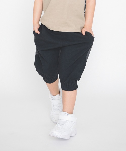 BRANSHES（ブランシェス）の「ストレッチ天竺クロップドパンツ（その他パンツ・キッズ・ブラック/カーキオリーブ・100cm/80ｃｍ/120cm/90cm/150cm/130cm/110cm/140cm）」の16枚目の写真