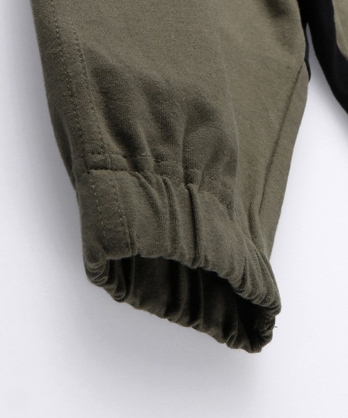 BRANSHES（ブランシェス）の「ストレッチ天竺クロップドパンツ（その他パンツ・キッズ・ブラック/カーキオリーブ・100cm/80ｃｍ/120cm/90cm/150cm/130cm/110cm/140cm）」の11枚目の写真